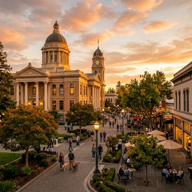 Downtown Santa Rosa Courthouse Square